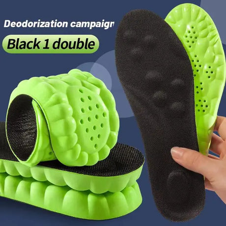 4D Latex Sport Support Running Insoles