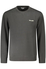 WRANGLER MEN'S BLACK ZIP-UP SWEATSHIRT