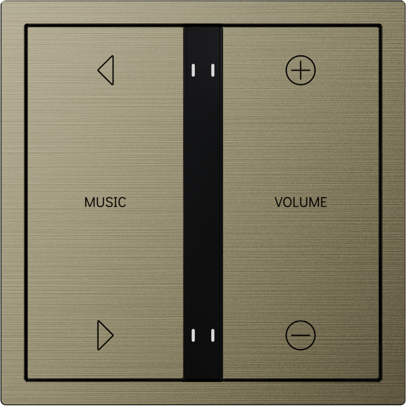 HDL Panel XELENT SERIES Antique Bronze 4 Buttons (Aluminium)