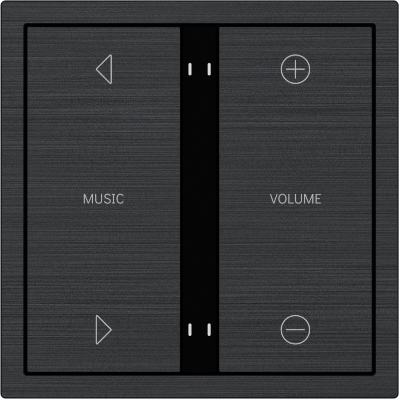 HDL Panel XELENT SERIES Black 4 Buttons (Aluminium)