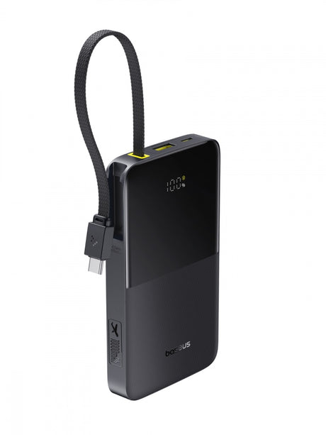 Baseus Powerbank 22.5W 10000mAh + Display EnerFill FC51 Bipow2 Pro Black