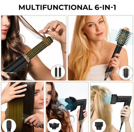 6-in-1 Folding Hair Dryer & Styling Set