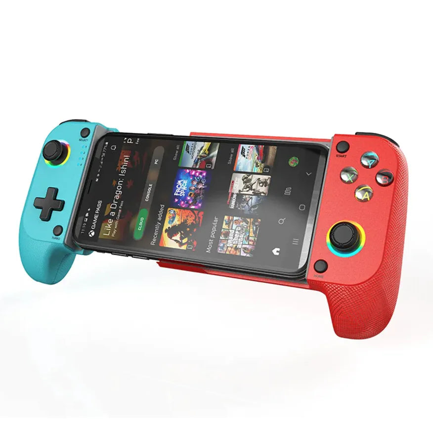 Bluetooth mobile gaming controller