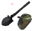 Folding outdoor shovel and garden tool