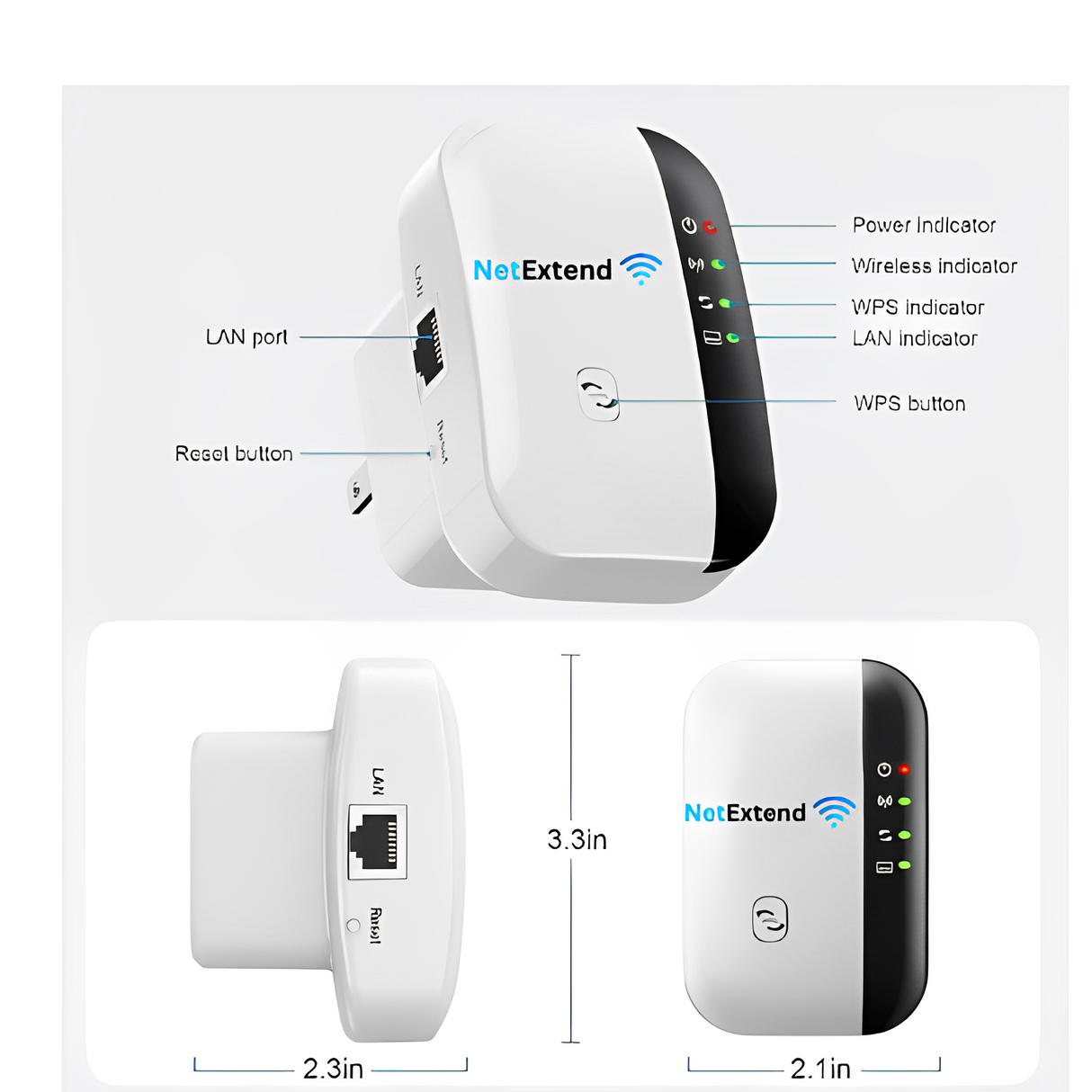 WLAN-Repeater NetExtend Pro 2.0