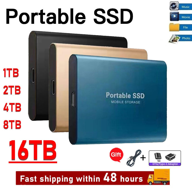 Tragbarer mobiler SSD-Speicher