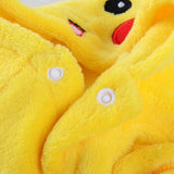 Cute Pikachu Pet Winter Jacket - Atlantic Shopping Mall