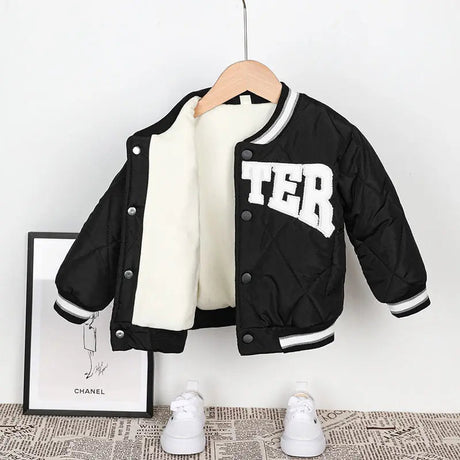 Kinder Baseball "BETTER" Bomber Jacket - Atlantic Shopping Mall