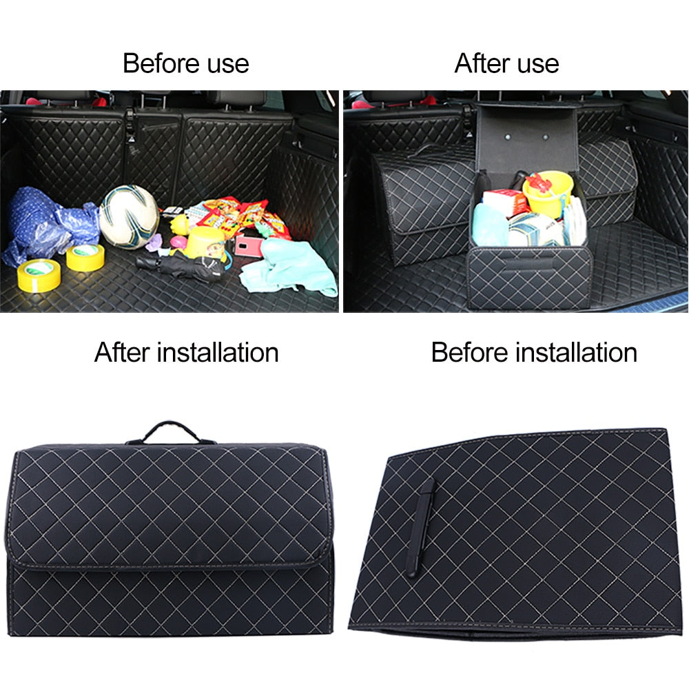 Car Trunk Organizer Storage Box - Atlantic Shopping Mall