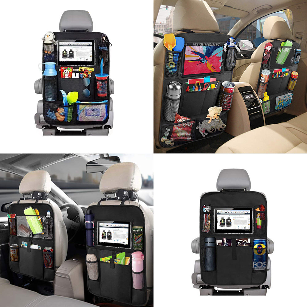 Car Backseat Organizer with Touch Screen Tablet Holder - Atlantic Shopping Mall