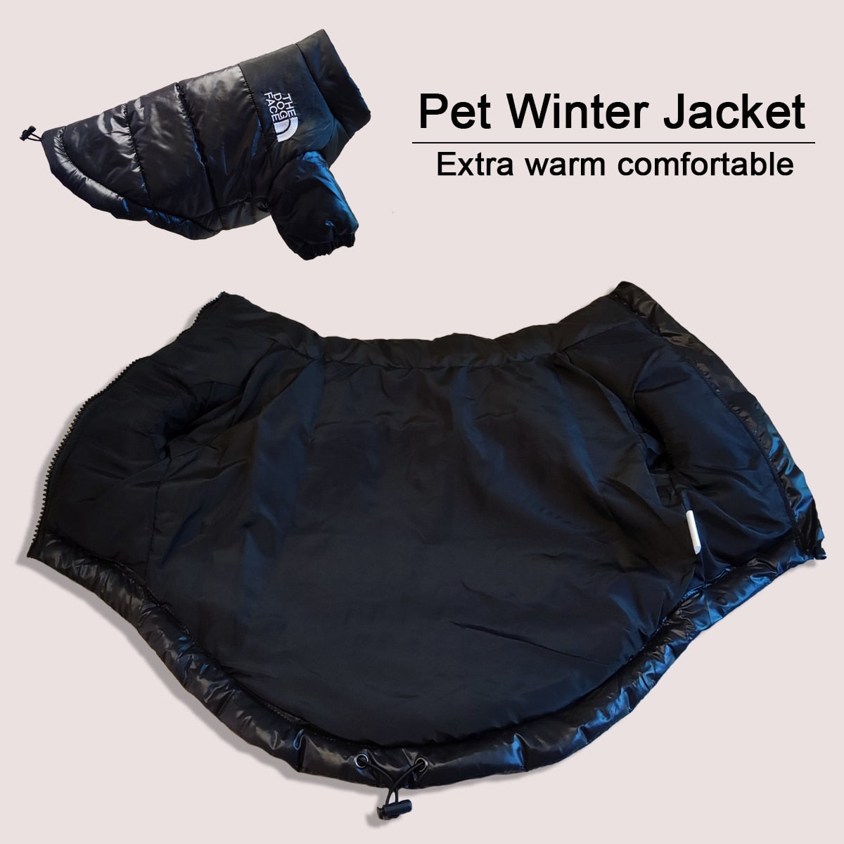 Windproof Reflective Dog Jacket - Atlantic Shopping Mall