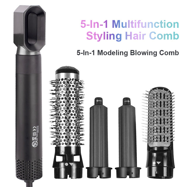 5-in-1 Curling Comb and Straightener