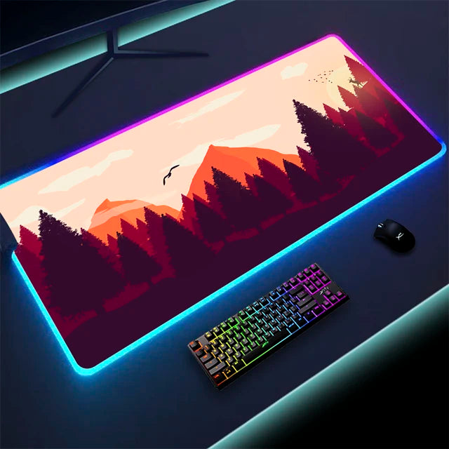 Non-slip RGB Gaming Pad - Atlantic Shopping Mall