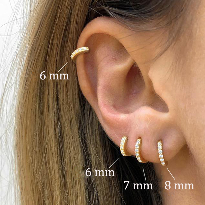 Minimalist Hoop Earrings - Atlantic Shopping Mall