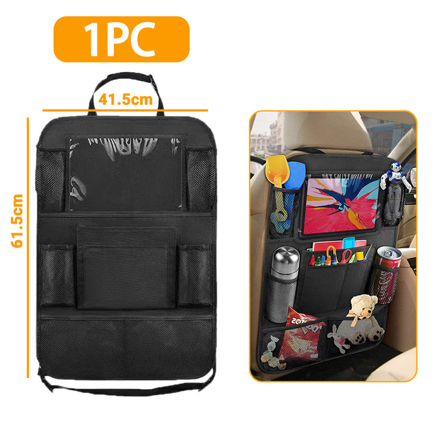 Car Backseat Organizer with Touch Screen Tablet Holder - Atlantic Shopping Mall