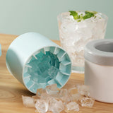 Silicone Cylinder Portable Ice Maker Bucket - Atlantic Shopping Mall