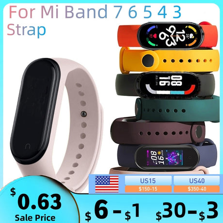 Mi Band Watch Strap - Atlantic Shopping Mall