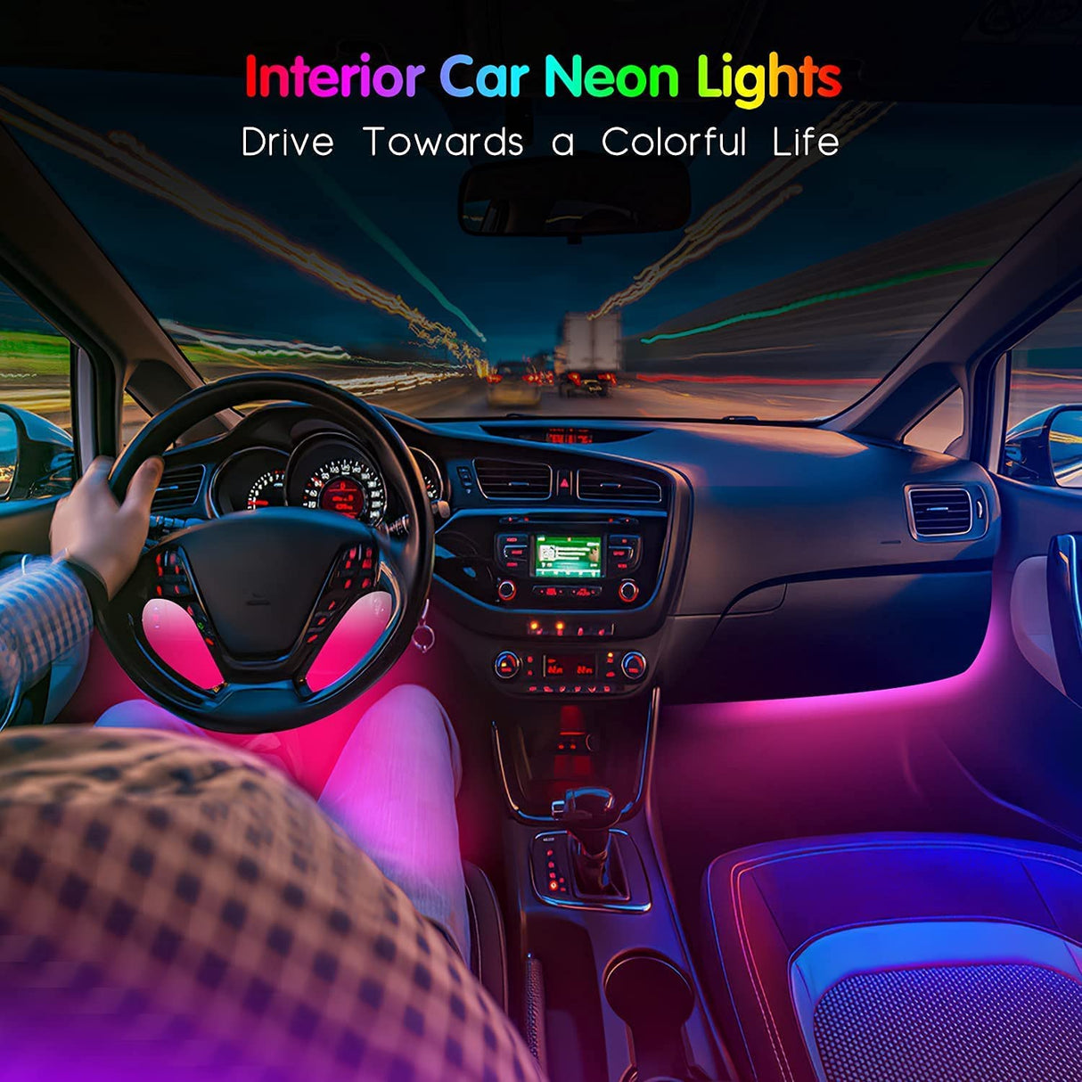 LED Interior Car Neon Lights - Atlantic Shopping Mall