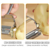 Stainless Steel Kitchen Vegetable Peeler - Atlantic Shopping Mall