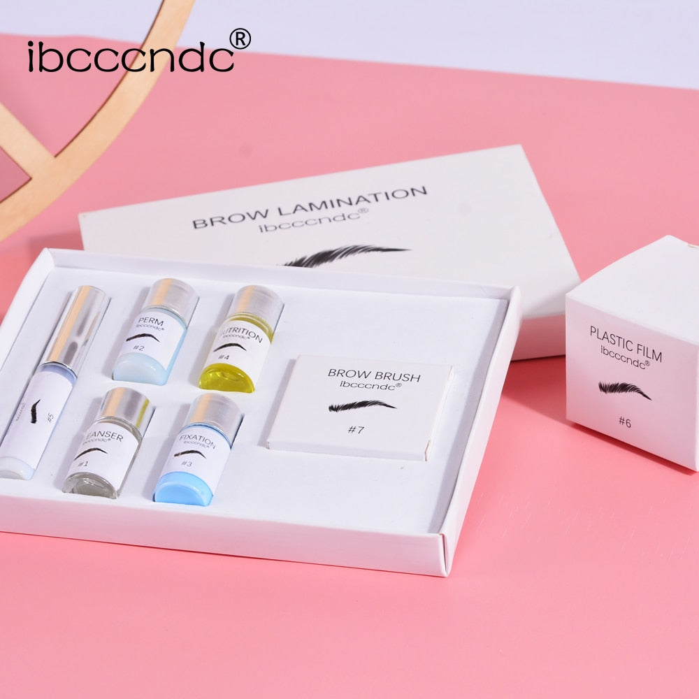 Kit de stratification et de teinture des sourcils