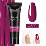 Polygel pour ongles couleur pure