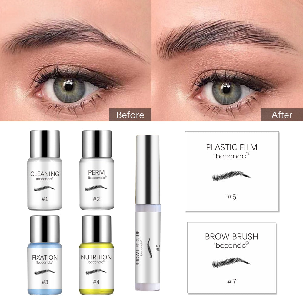 Kit de stratification et de teinture des sourcils