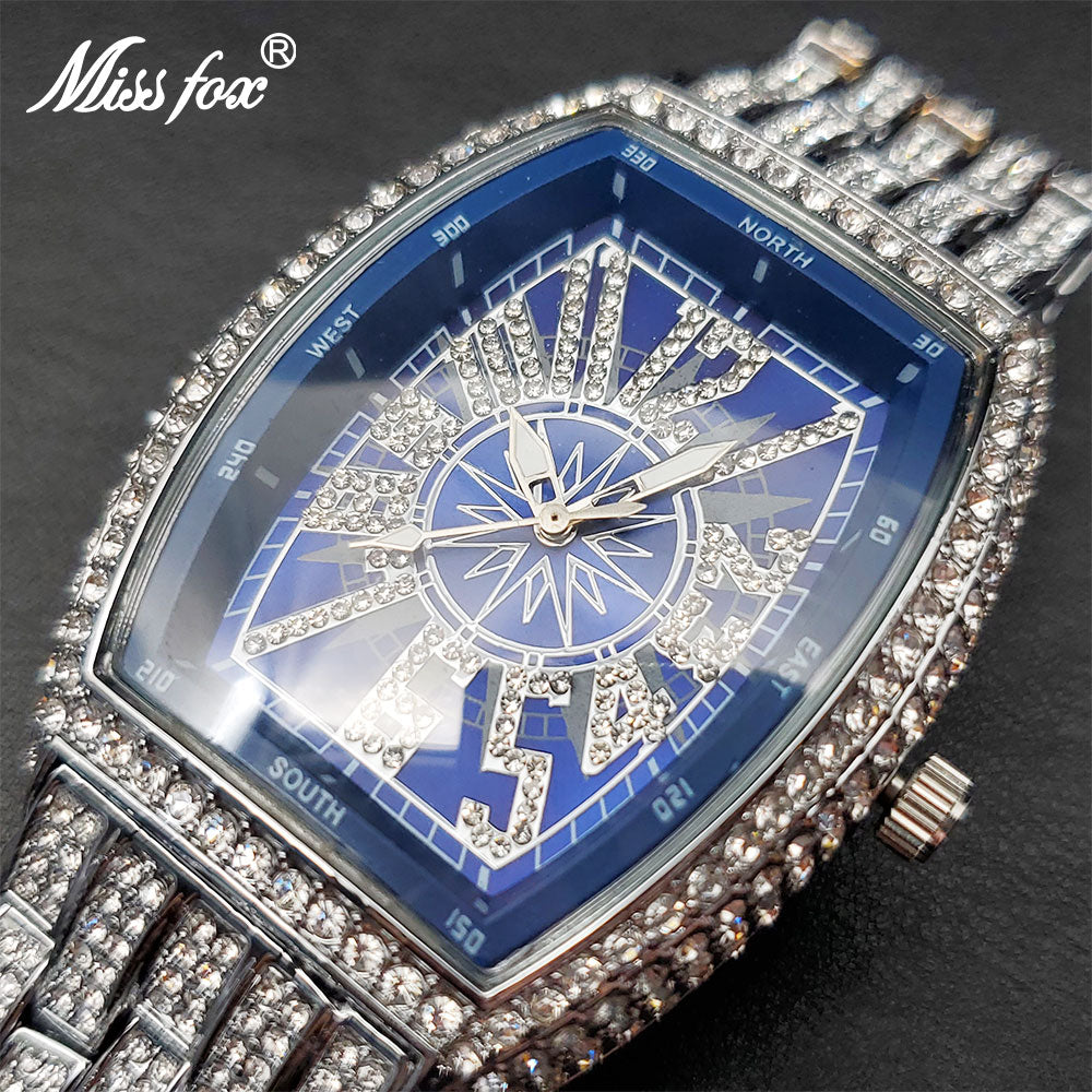 Iced Out Watch For Men - Atlantic Shopping Mall