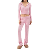 Spring Knitted Women's Two Piece Sets - Atlantic Shopping Mall