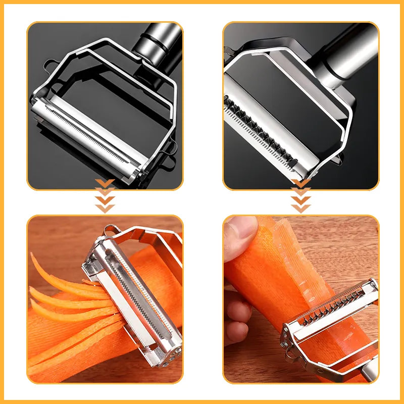 Stainless Steel Kitchen Vegetable Peeler - Atlantic Shopping Mall