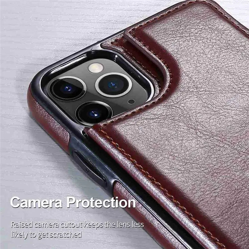 Wallet Leather Case For Samsung Back Flip Cover