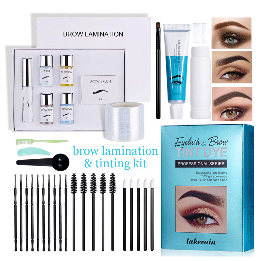 Kit de stratification et de teinture des sourcils