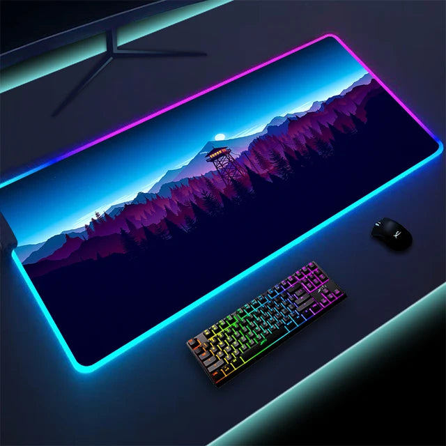 Non-slip RGB Gaming Pad - Atlantic Shopping Mall