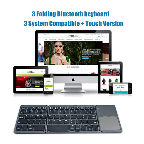 Folding Bluetooth Keyboard