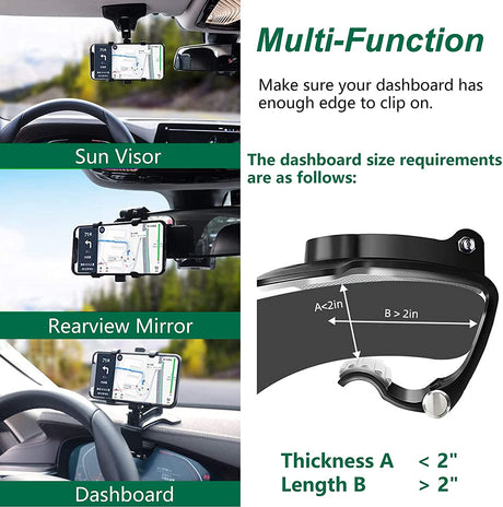 Dashboard Car Phone Holder - Atlantic Shopping Mall