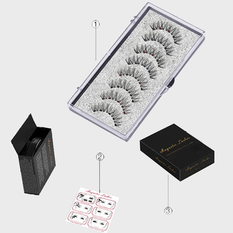 MBA 5 Magnetic Eyelashes Curler Set