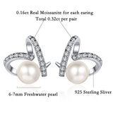 Freshwater Pearl Engagement Stud Earring - Atlantic Shopping Mall