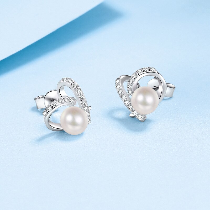 Freshwater Pearl Engagement Stud Earring - Atlantic Shopping Mall