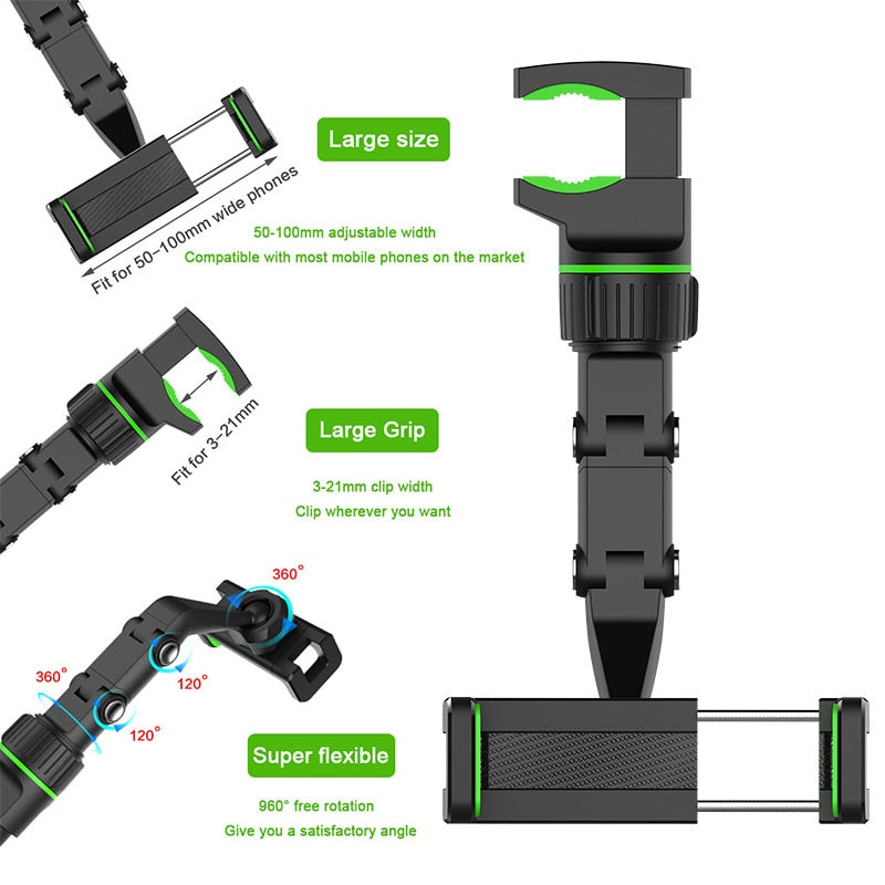 Car Phone Holder Rotatable Bracket - Atlantic Shopping Mall