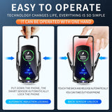 Magnetic Car Mount Wireless Phone Charger Holder - Atlantic Shopping Mall