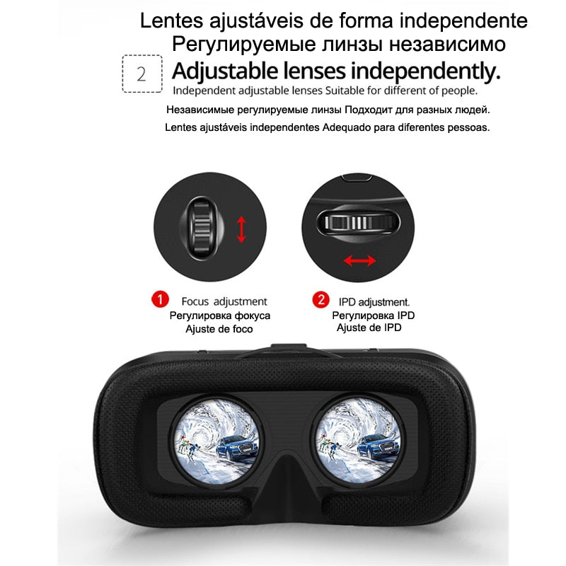 Lunettes de réalité virtuelle