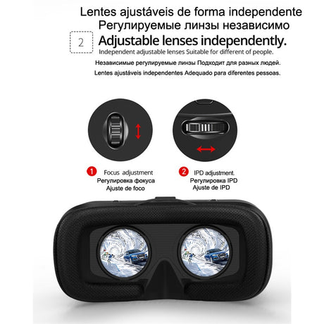 Lunettes de réalité virtuelle