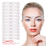 12Styles Reusable DIY Eyebrow Stencil Set