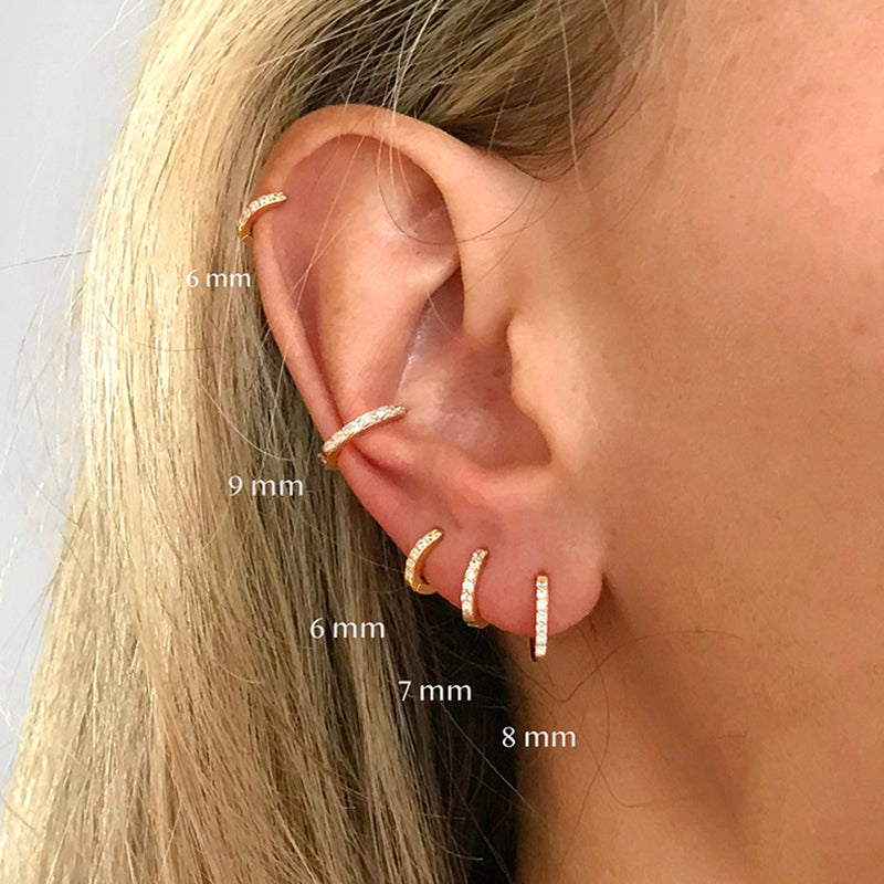 Minimalist Hoop Earrings - Atlantic Shopping Mall