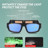 Auto-Darkening Anti-Glare Welding Goggles