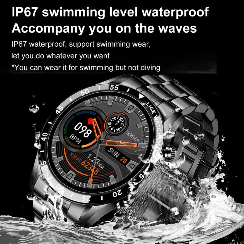 LIGE Waterproof Smart Watch - Atlantic Shopping Mall