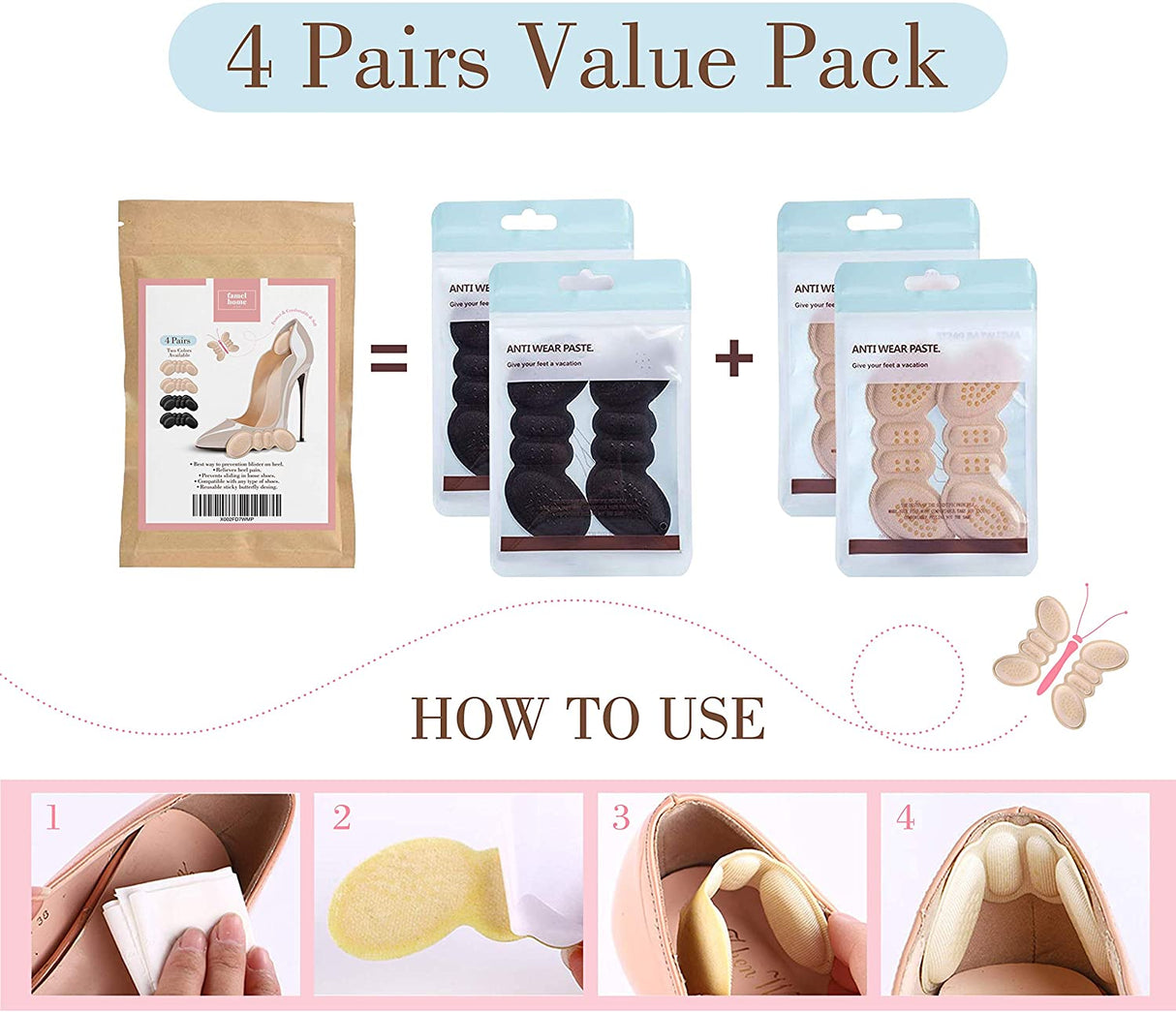 Heel Cushion Pads - Atlantic Shopping Mall