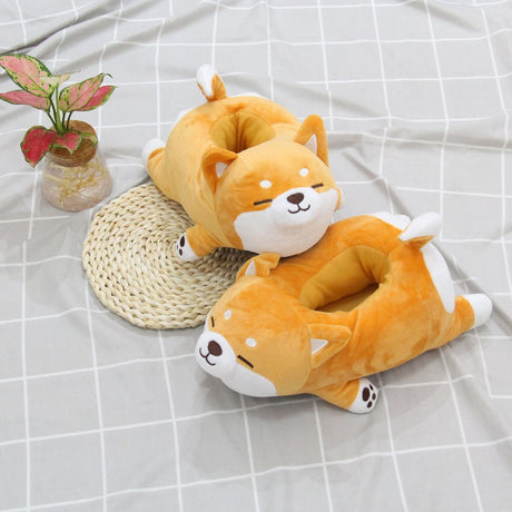 Pantoufles en peluche Puppy Home