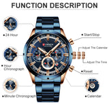 CURREN Men Quartz Watch - Atlantic Shopping Mall