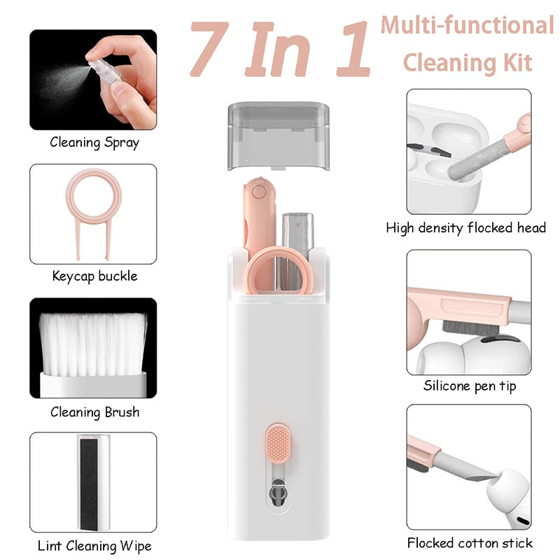 7-in-1 Cleaning Brush Kit - Atlantic Shopping Mall