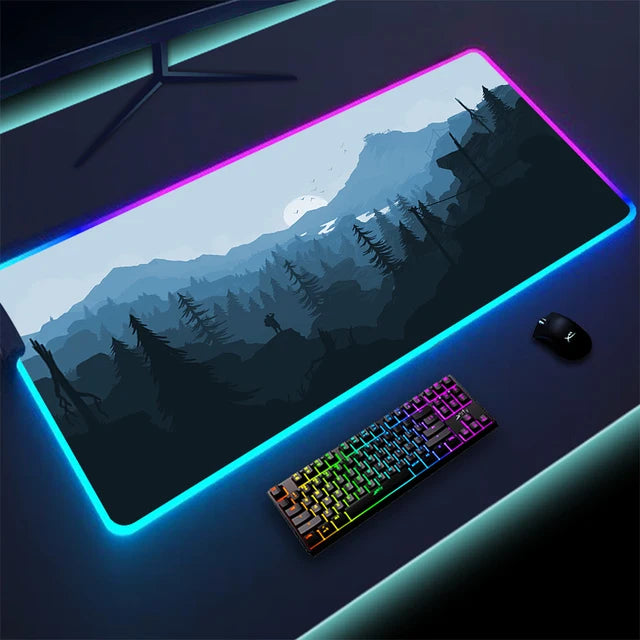 Non-slip RGB Gaming Pad - Atlantic Shopping Mall